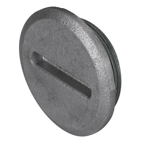 1-3/4" BSP Replacement Slot Type Cap & O-ring (Thread O.D. 48mm)