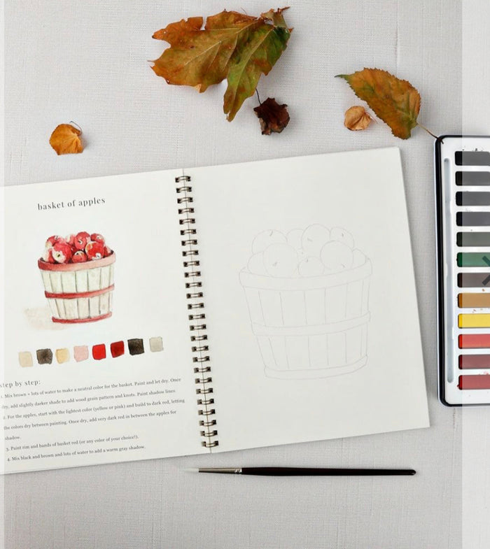 Autumn Watercolor Workbook