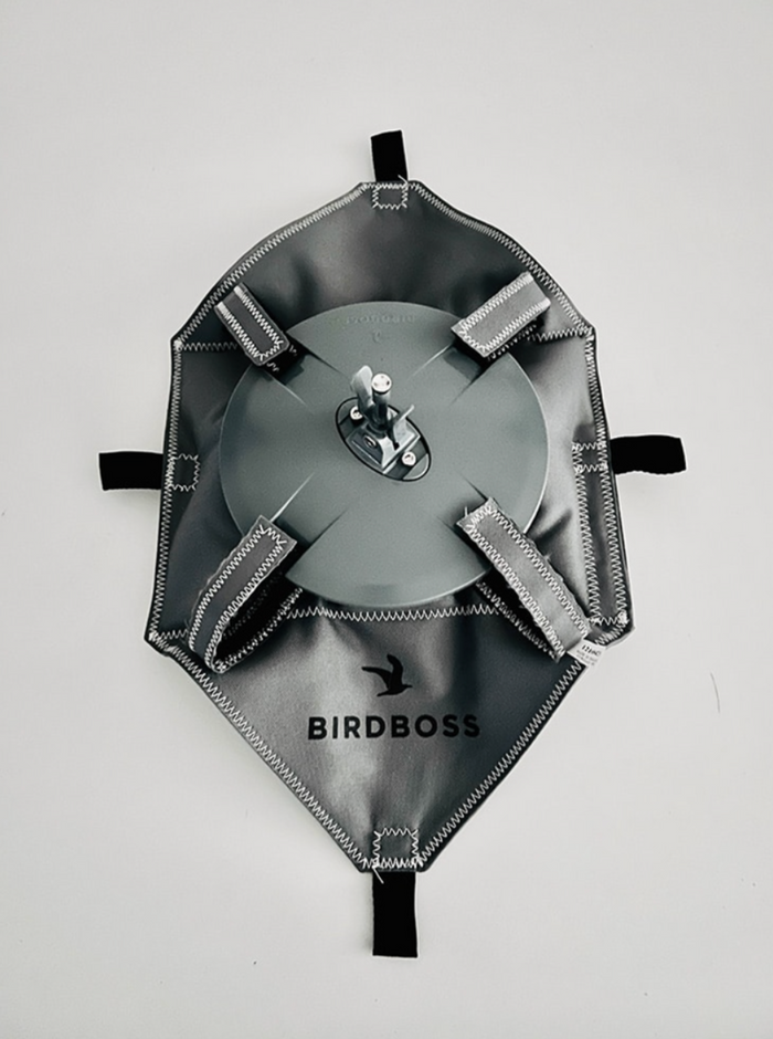 Birdboss Birds Off Sandbag and Tie Down Disk Combo