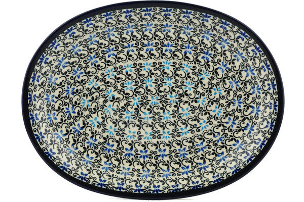 Boleslawiec Polish Pottery UNIKAT Serving Platter "Martina"