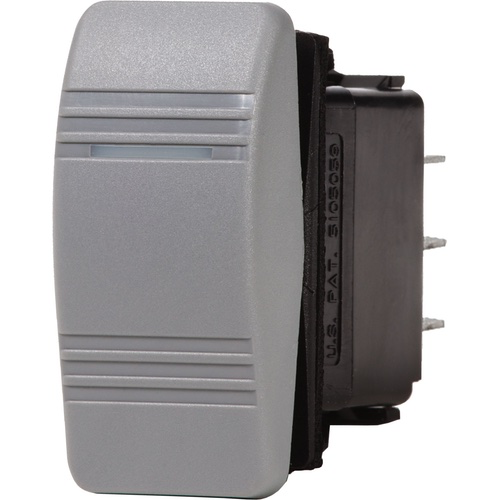 Contura Switch SPST Gray - OFF-ON