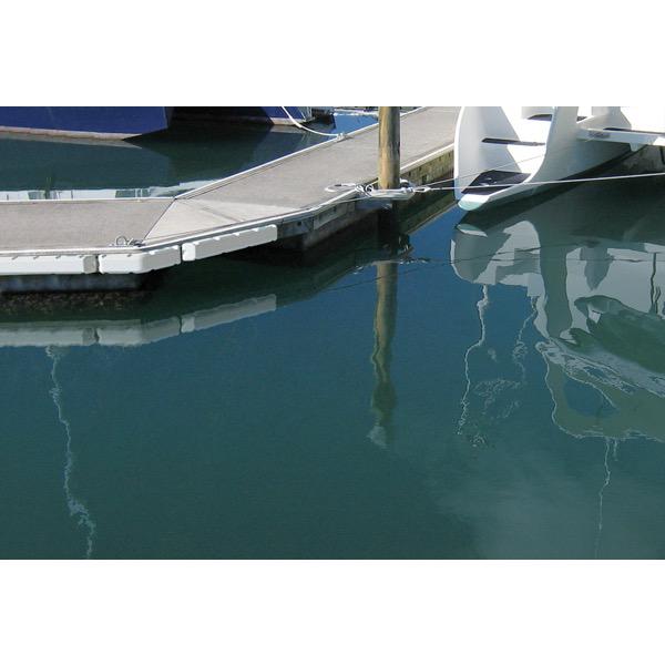Corner 90° Dock Fender - White
