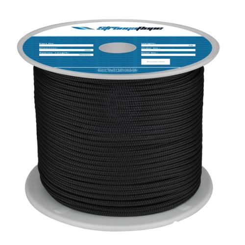 DOUBLE BRAID 10MMX100M SOLID BLACK
