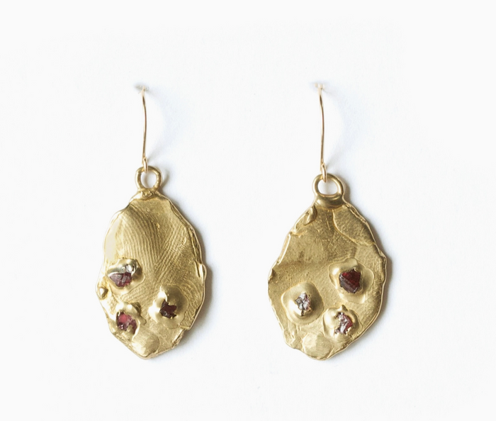 Emilie Shapiro Moon Crater Earrings