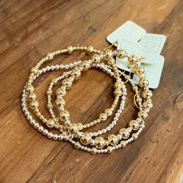 Enewton Classic Grateful Mixed Metal Bracelet - 6mm