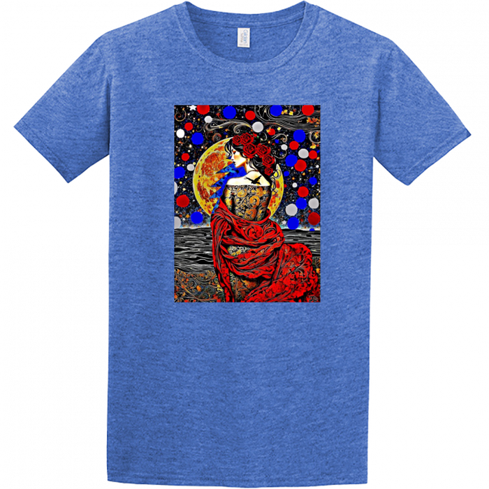 Gildan Softstyle T-Shirt / Heather Royal / S