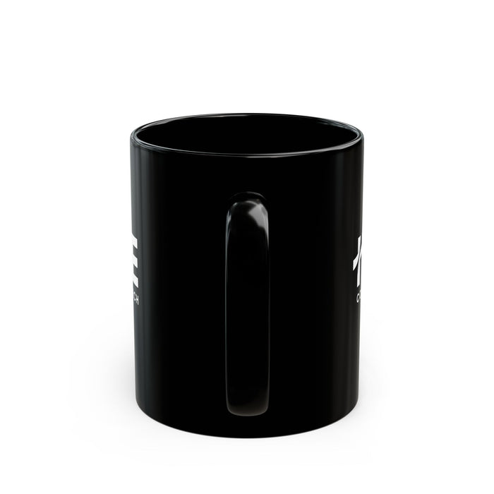 Hope Community Church Black Mug – Inspirational Church Coffee Cup 11oz