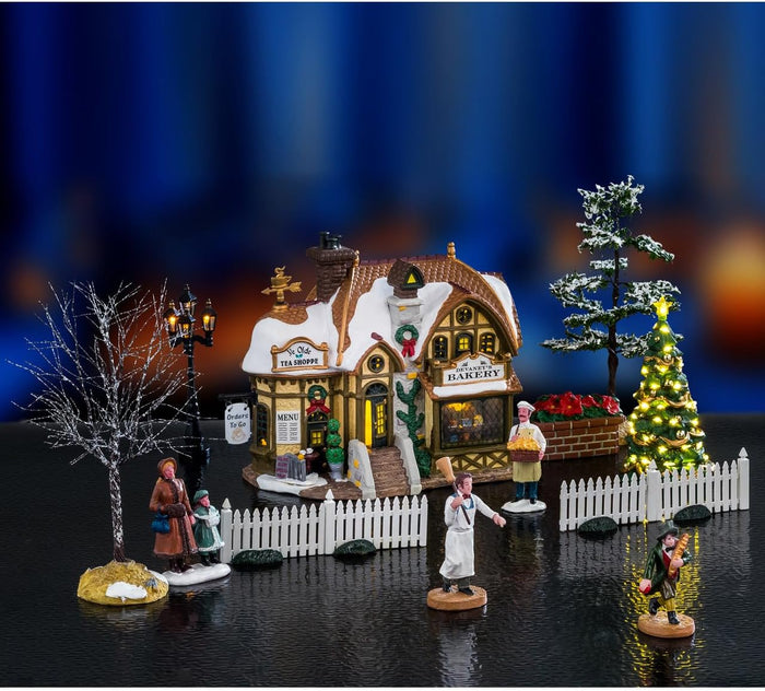 Lemax Devaney's Bakery Set