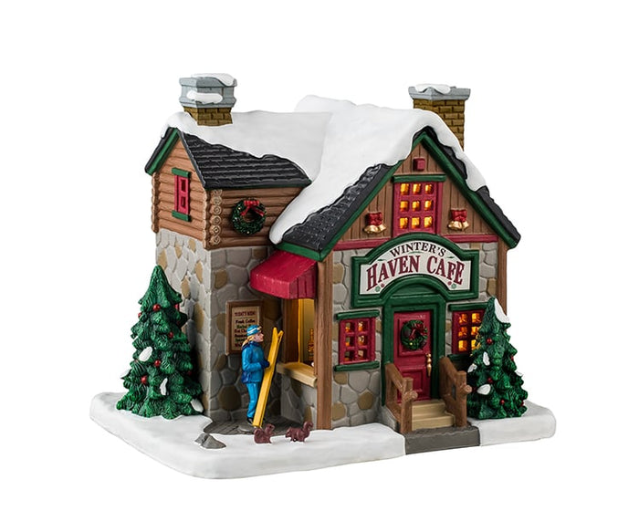 Lemax Winter's Haven Cafe