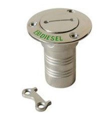 Marine Town Deck Filler - Cast Stainless Steel - Diesel