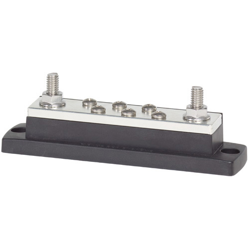 MaxiBus 250A BusBar - Two 5/16" - 18 Studs and Twelve #10-24 Screws