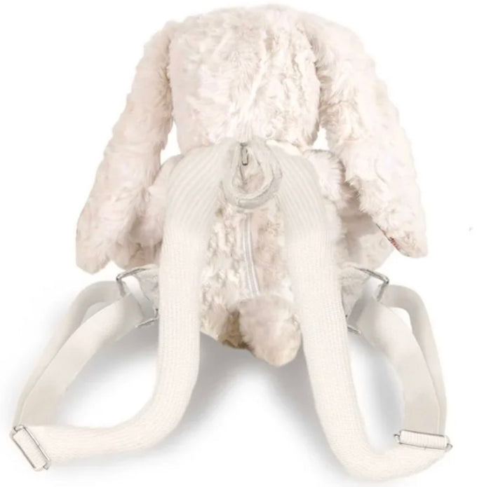 Mon Ami Plush Faith Bunny Backpack
