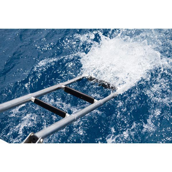 Relaxn Stainless Steel Telescopic Boarding Ladder