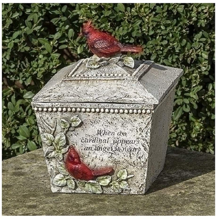 Roman Cardinal Memorial Box 8 " H #13232 Free Shipping