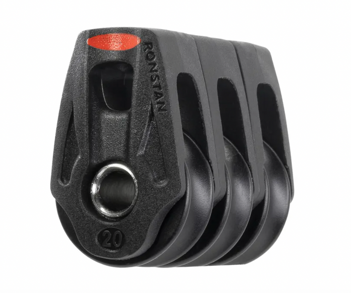 Ronstan Series 20 Orbit Block™, Triple Lashing RF25309 - Bosuns Boat
