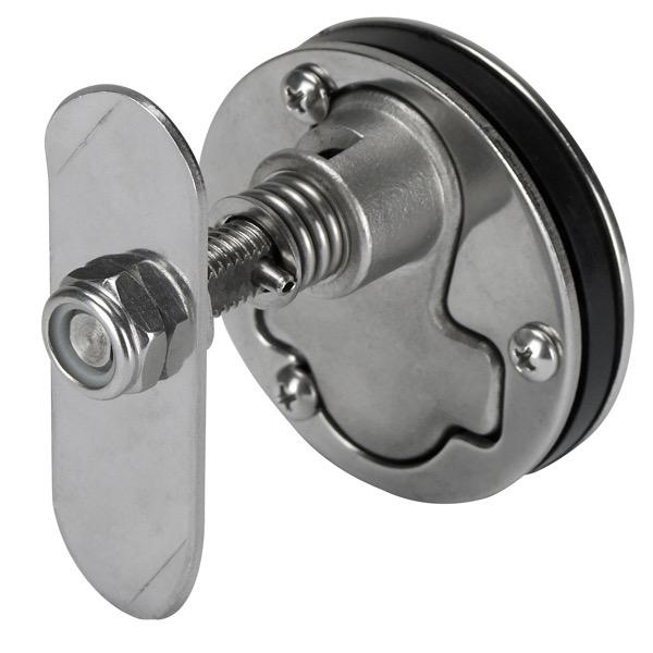 Round Latch - Heavy Duty Compression Stainless Steel