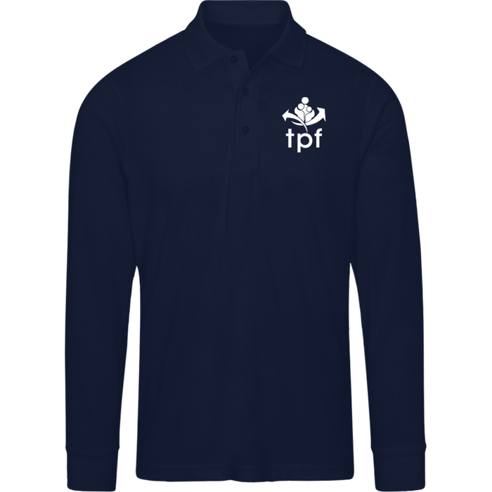 TPF - Long Sleeve Polo / Classic Navy / S