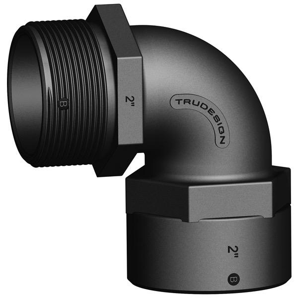 TRUDESIGN Coupling - Female-Male 90 Degree