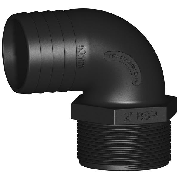 TRUDESIGN Hose Tail - Male Tail 90 Degree