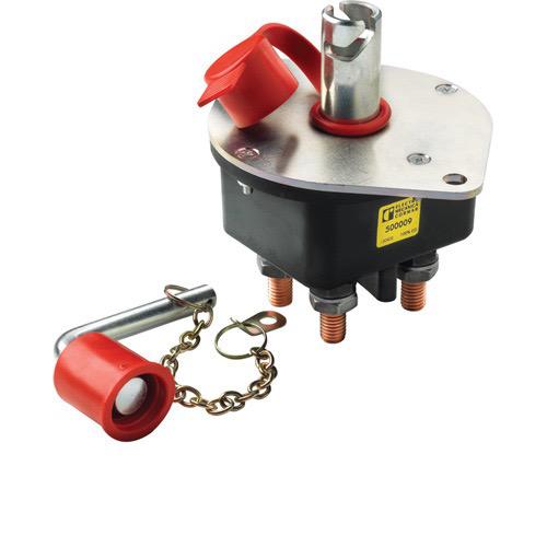Vetus Battery Main Switch - Twin Pole - 48V Max - 250A Continuous (BATSW250T)