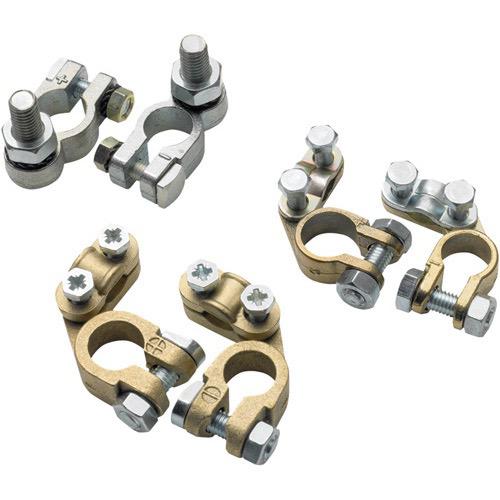 Vetus Saddle Clamp Battery Terminal – M10 Bolt, Cable up to 150mm², Pack of 2 (BATT150)