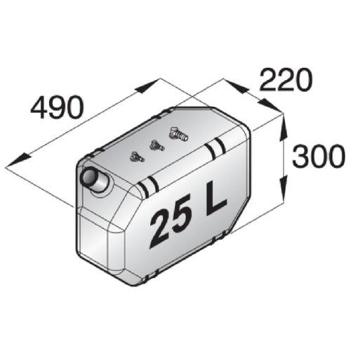 NA / Capacity: 25L w/ Installation Kit