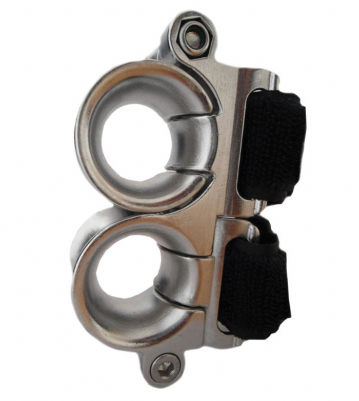 Wichard Double fairlead - For 25 mm dia stanchion - With webbing - Bosuns Boat