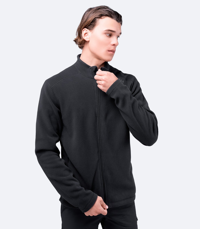 Zhik Mens Black Full Zip Fleece Jacket
