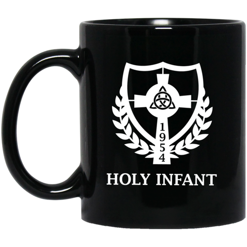 11oz Black Mug - Holy Infant