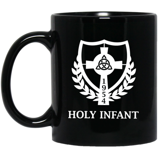 11oz Black Mug - Holy Infant