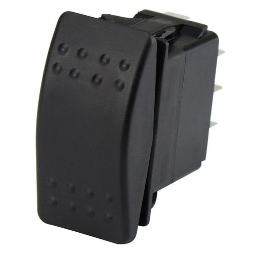 1Relaxn 2/24V Waterproof Rocker Switch C7 - Plain - Off/(On)