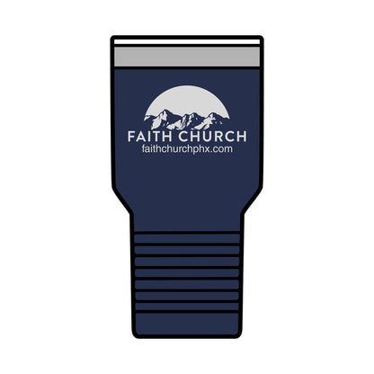 30oz Insulated Tumbler - Faith Church
