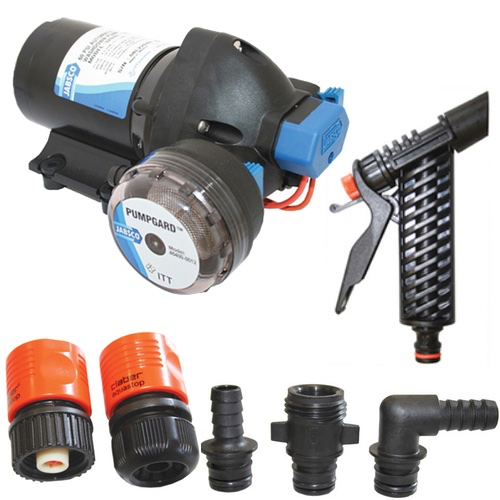 32605 Series Washdown Pump - 4 GPM - 60 PSI - 24V - Suits 12mm Hose - Bosuns Boat