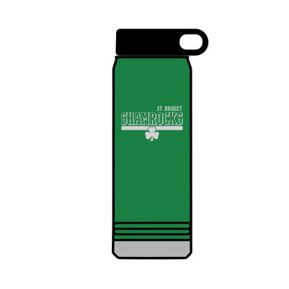 32oz Water Bottle - St. Bridget Shamrocks