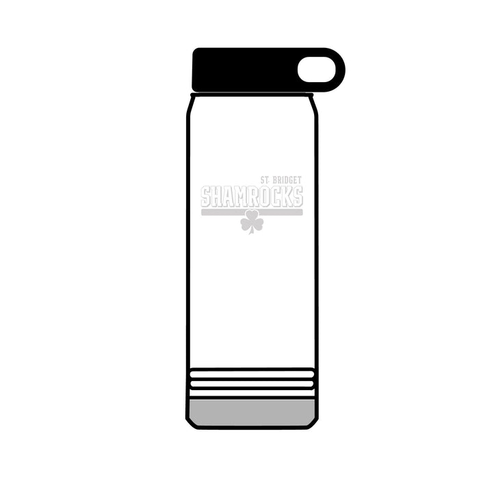 32oz Water Bottle - St. Bridget Shamrocks