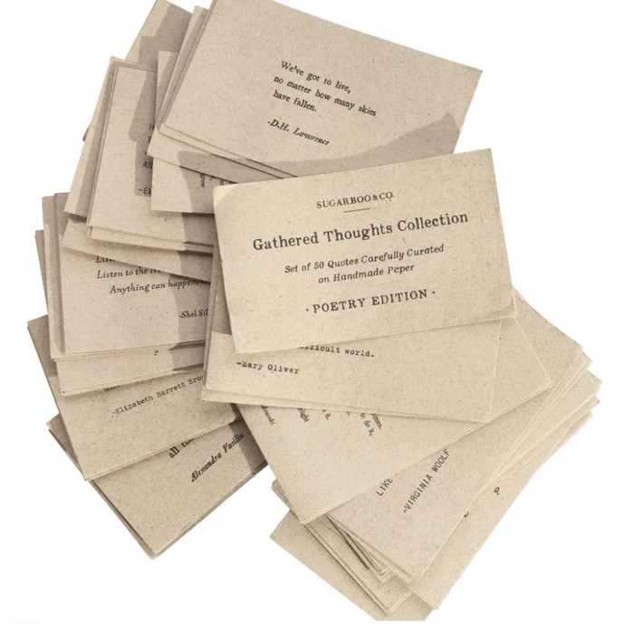 50 Gathered Thoughts Collection (5 Styles)