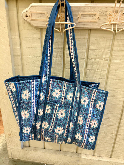 Block Print Tote Bag (4 Styles)