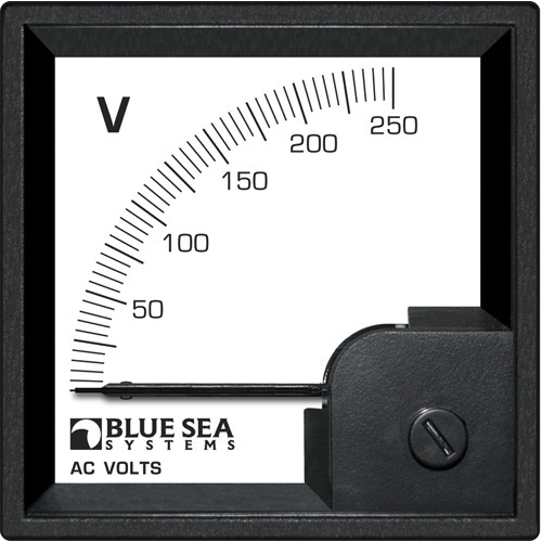 AC DIN Voltmeter 0n250V