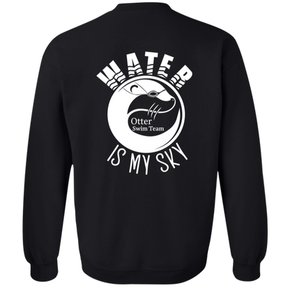 ADULT - Basic Crewneck Pullover Sweatshirt - Otter Swim Team