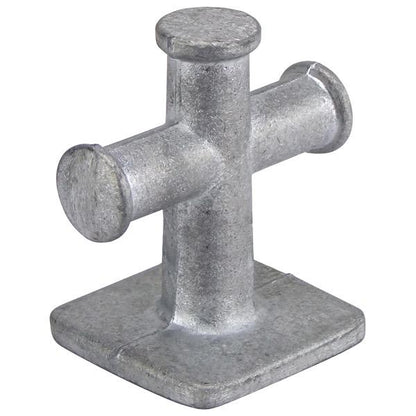 Alloy Weld On Cross Bollard