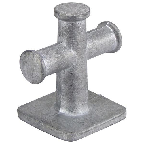 Alloy Weld On Cross Bollard