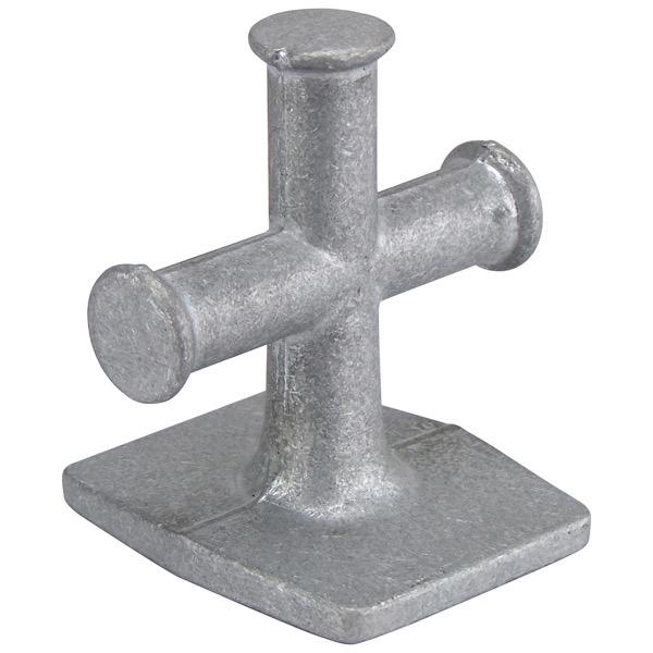 Alloy Weld On Cross Bollard
