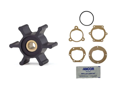 Ancor AN 2080 NITRILE MACERATOR IMPELLER REPLACES JOHNSON 09-824-9 / JABSCO 6303-0003 / 7273-0003
