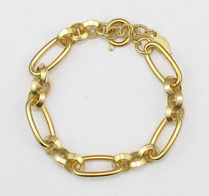 Avena Gold Link Bracelet