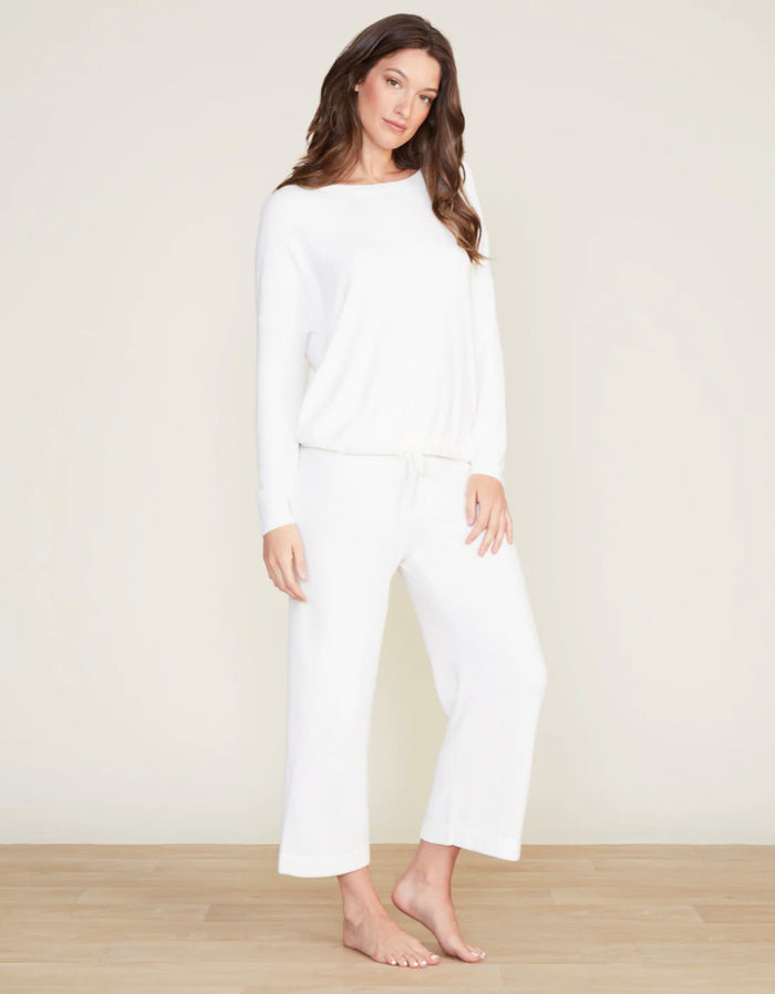 Barefoot Dreams CozyChic Ultra Lite Slouchy Pullover, Pearl