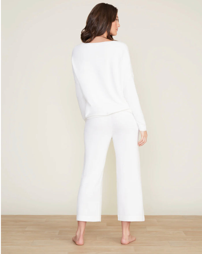 Barefoot Dreams CozyChic Ultra Lite Slouchy Pullover, Pearl