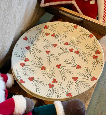Berry Holiday Serving Dish