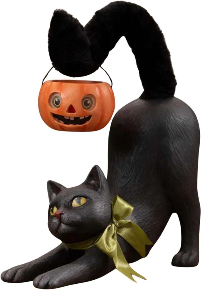 Bethany Lowe Pumpkin Prowler Cat