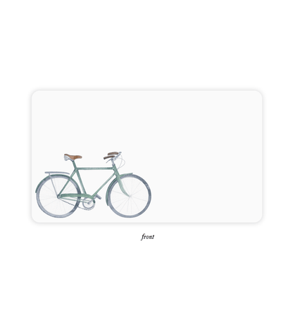 Bicycle Little Notes - 85 pack Notecards - Little Flower Soap Co