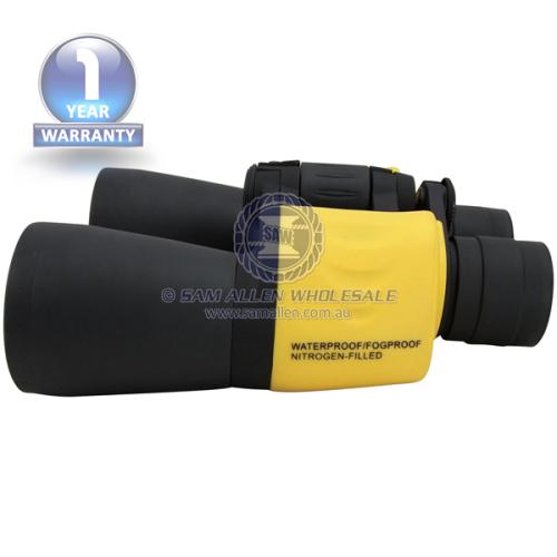 Binoculars Relaxn Explorer Pro 7x50 waterproof manual focus yellow/blk